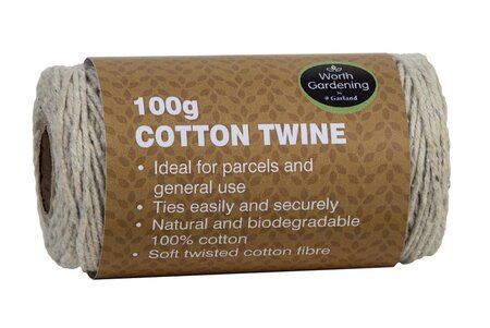 White Cotton Twine 100g